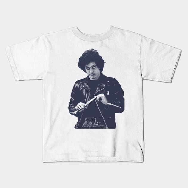 Billy Joel Piano Man Kids T-Shirt by BackOnTop Project